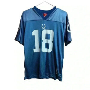 NFL‎ Vintage Reebok Indianapolis Colts Number 18 Manning Jersey